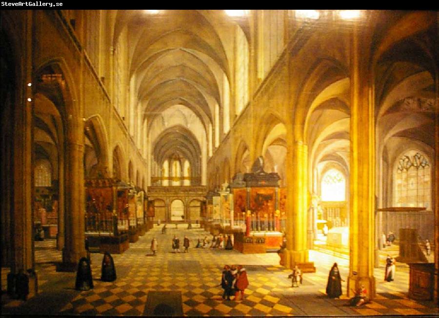 Pieter Neefs Interior of Antwerp Cathedral